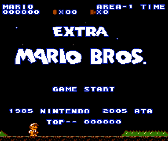 Extra Mario Bros. NES